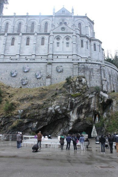 The Shrine of Our Lady of Lourdes - where Blessed Virgin Mary appeared to Bernadette 18 times 