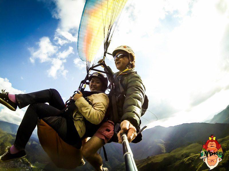 Paragliding in Bontoc
