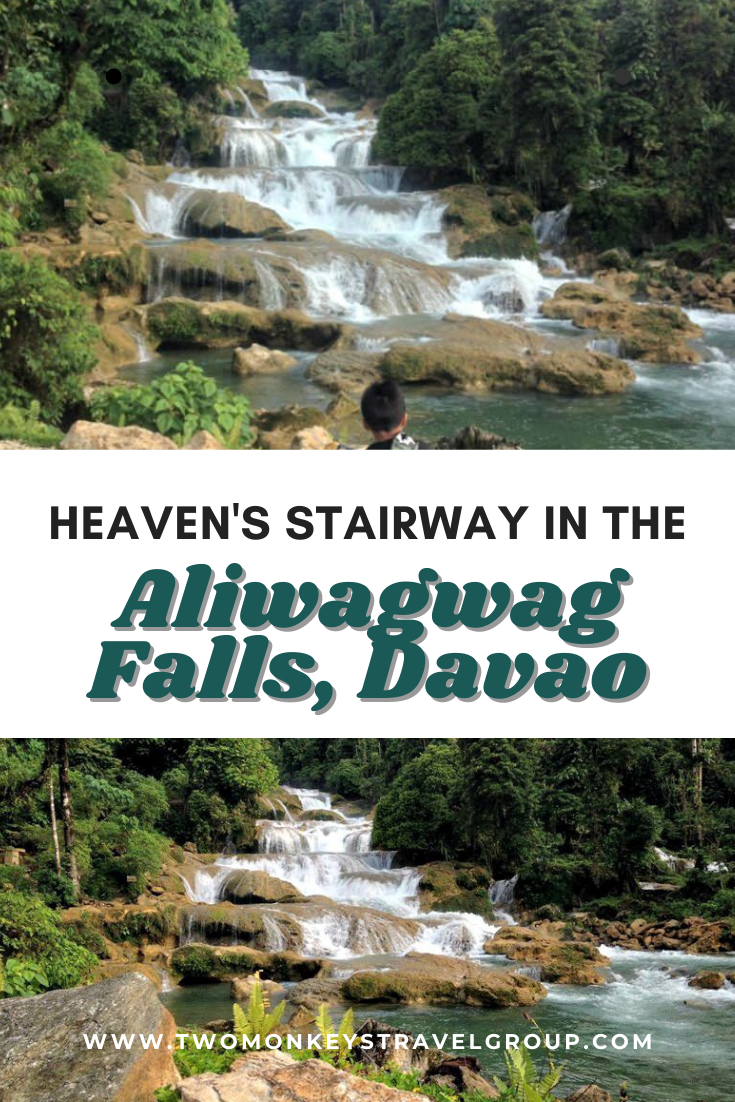 Heaven's Stairway in the Aliwagwag Falls, Davao