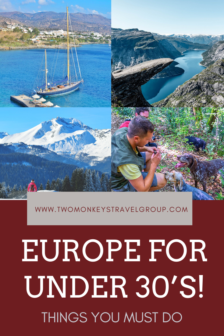 european tours for under 30s