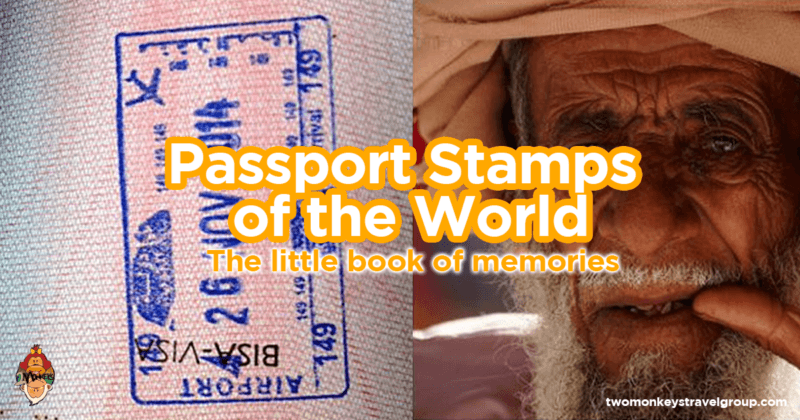 Passport Stamps of the World - The little book of memories