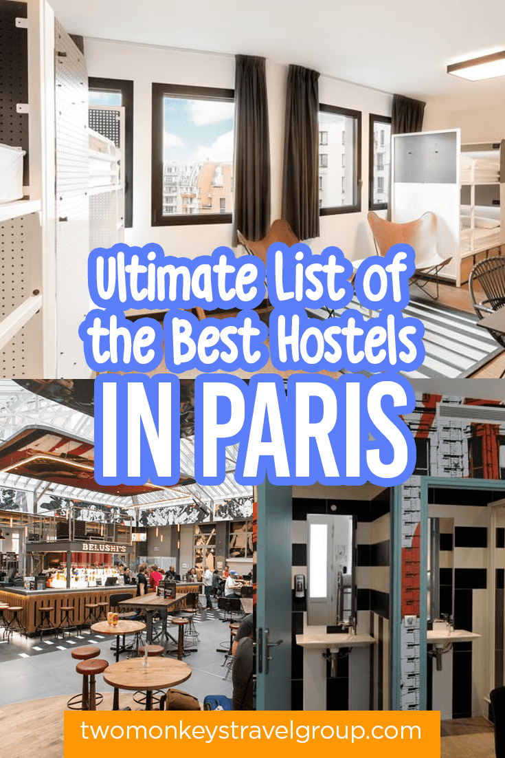 List of the Best Hostels in Paris