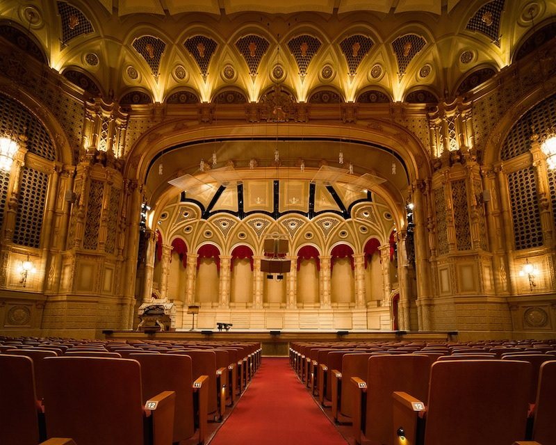 7 concert venues in Vancouver, Canada. The Ornate Orpheum Theatre.