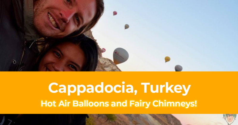Cappadocia, Turkey Hot Air Balloons and Fairy Chimneys