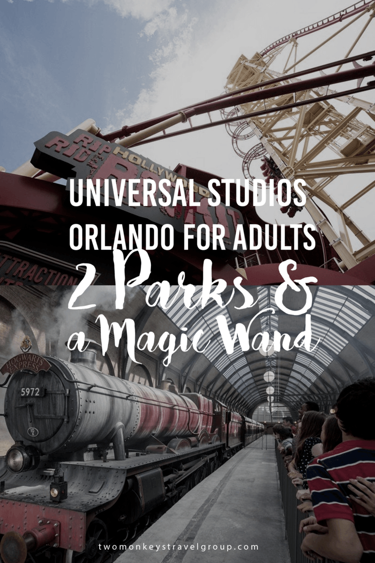 UNIVERSAL STUDIOS PARK ORLANDO FOR YOUNG ADULTS – 2 Parks, Harry Potter and the Magic Wand