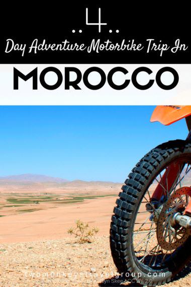 4 Day Adventure Motorbike Trip in Morocco