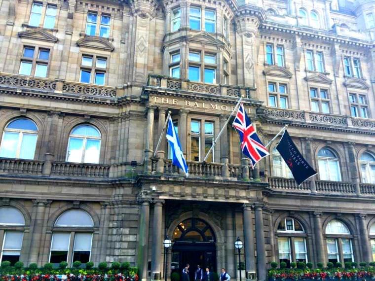 Luxury Hotel Review: The Balmoral Hotel, Edinburgh Scotland