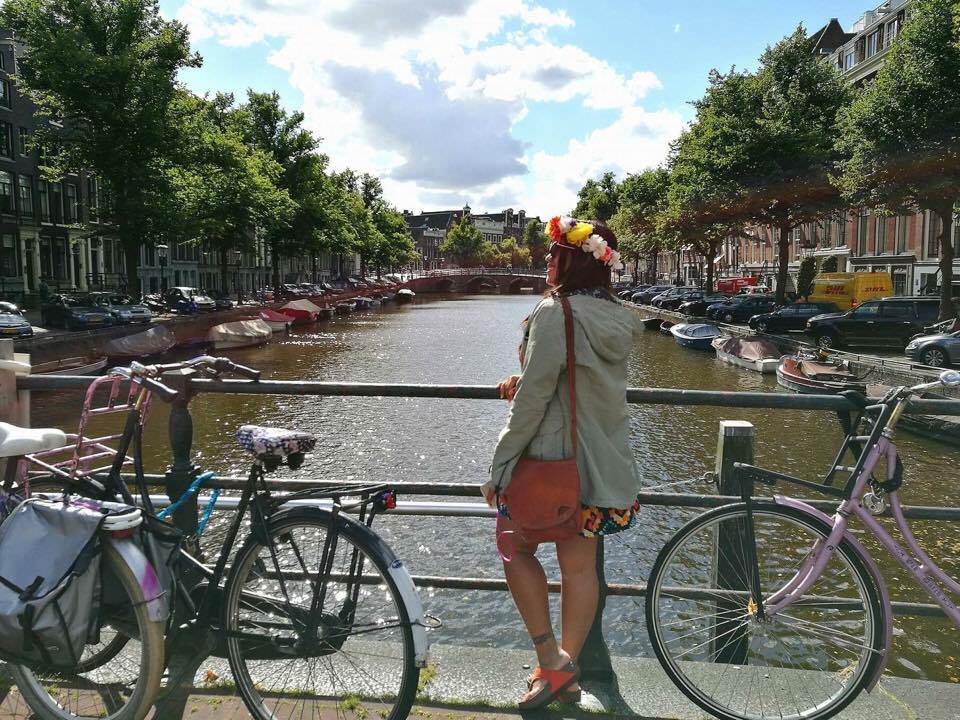 Walking Around Amsterdam Canal