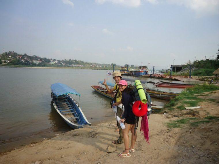 Crossing Border from Thailand to Laos