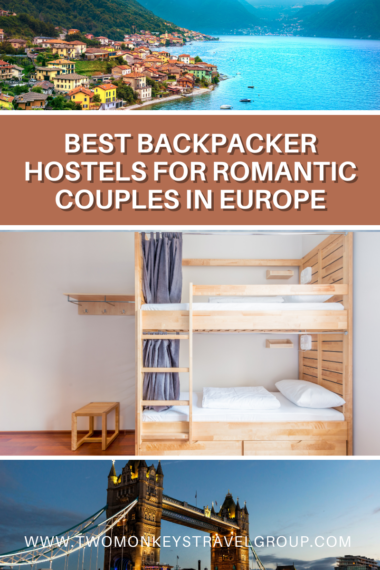 21 Best Backpacker Hostels for Romantic Couples in Europe