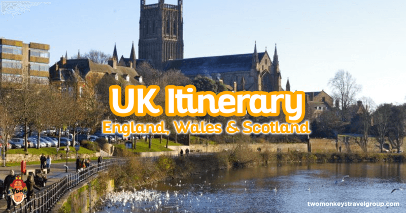 UK Itinerary - England, Wales & Scotland1