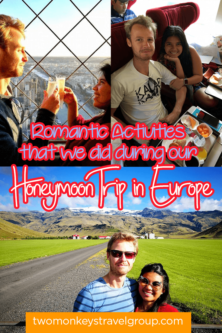 Romantic Activities that we did during our Honeymoon Trip in Europe