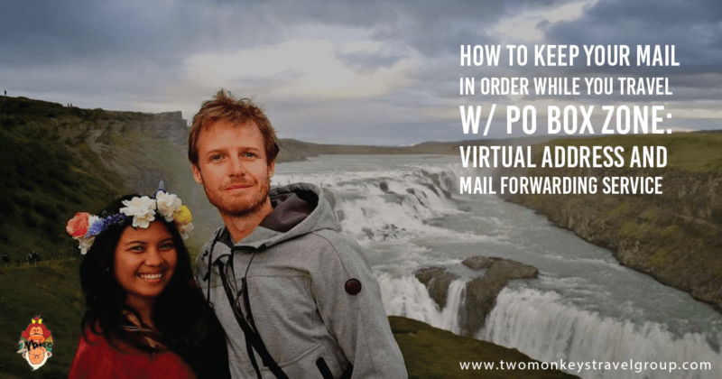 How To Keep Your Mail In Order While You Travel w/ PO BOX Zone @poboxzone: Virtual address and mail forwarding service