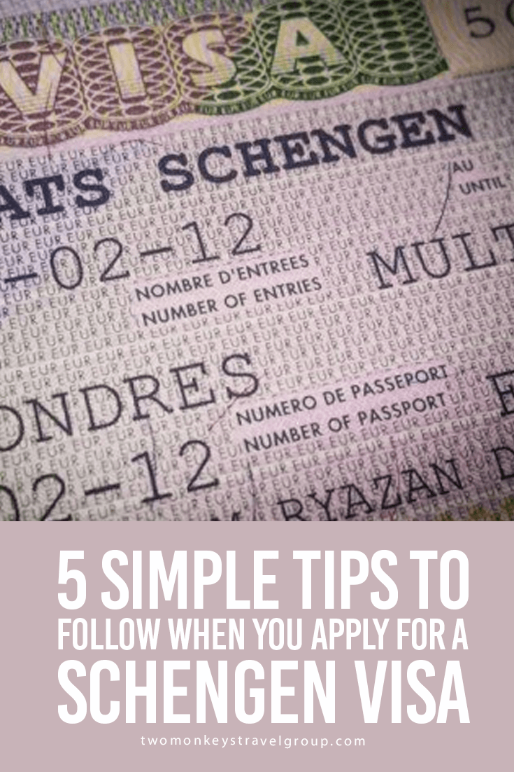 5 Simple Tips to Follow When You Apply For a Schengen Visa