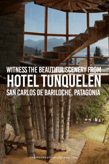 Witness the Beautiful Scenery from Hotel Tunquelen, San Carlos de Bariloche, Patagonia