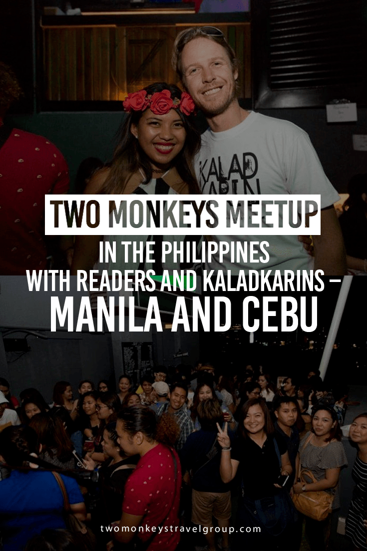 Two Monkeys Meetup in the Philippines with Readers and Kaladkarins - Manila and Cebu