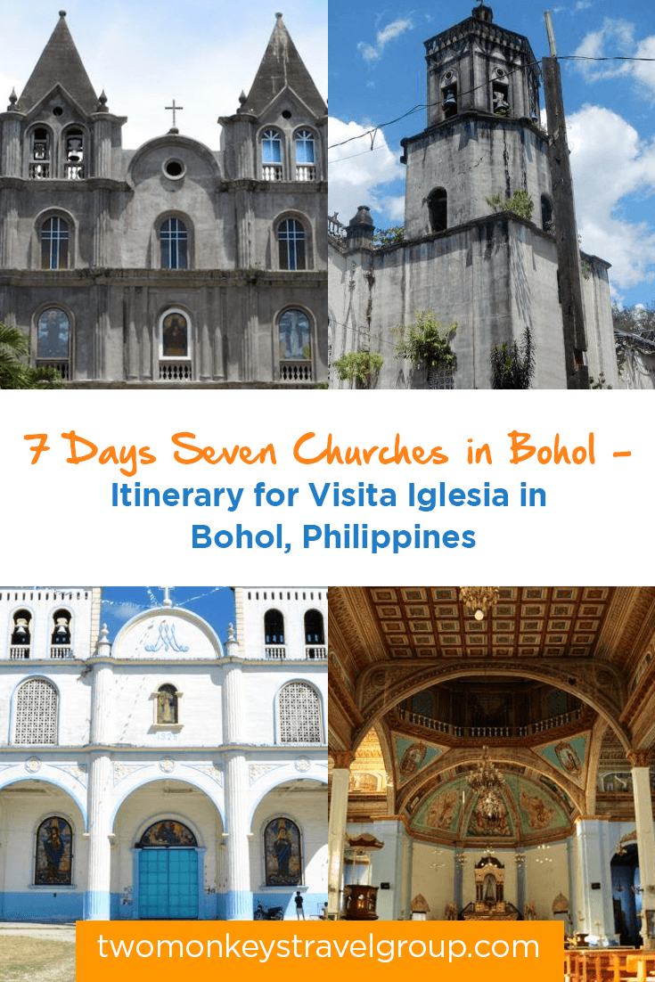 7 Days Seven Churches in Bohol - Itinerary for Visita Iglesia in Bohol, Philippines