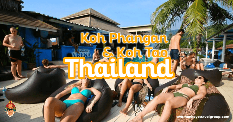 Full Moon Party in Koh Phangan and Koh Tao - Best Backpacker Party Hostels in Thailand