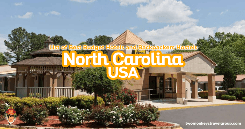 North Carolina, USA - List of Best Budget Hotels and Backpackers Hostels