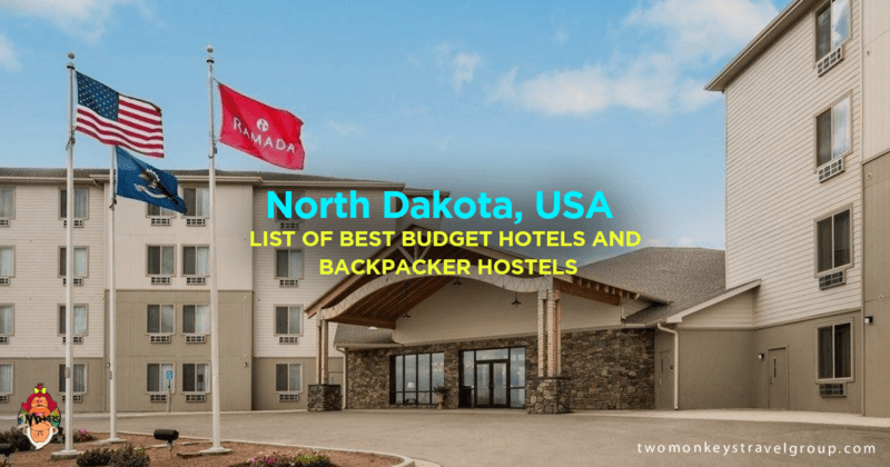 North Dakota, USA - List of Best Budget Hotels and Backpacker Hostels