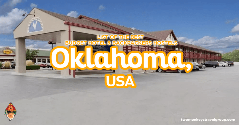 Oklahoma, USA - List of the Best Budget Hotels and Backpackers Hostels