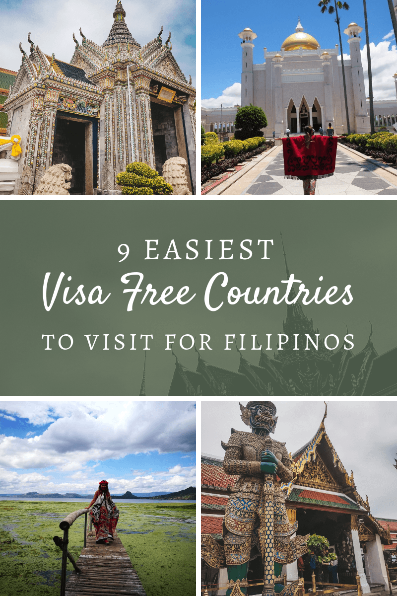 Pinterest asean visa free countries guide filipinos