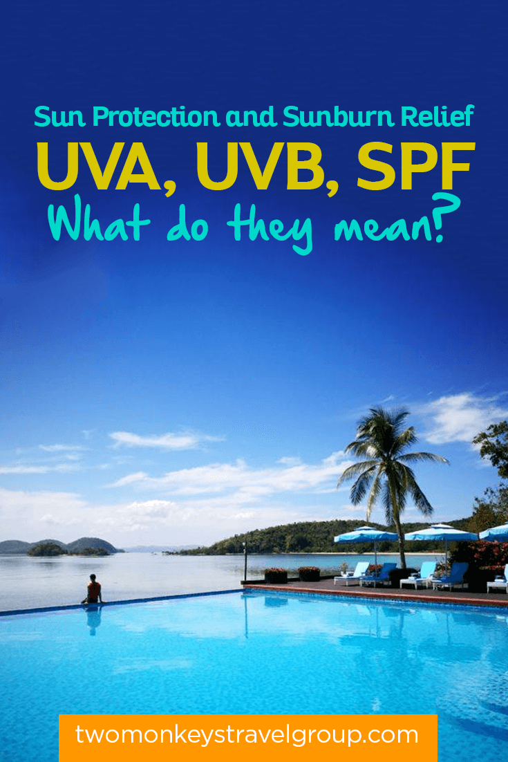 Sun Protection and Sunburn Relief - UVA, UVB, SPF – What do they mean?
