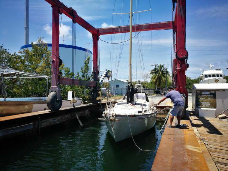 Two Monkeys Travel - Sailing Sv Empress - Sail boat restoration and repair 1