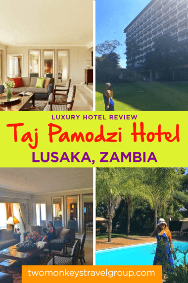 Taj Pamodzi: An Extravagant Business Hotel In The District of Lusaka, Zambia