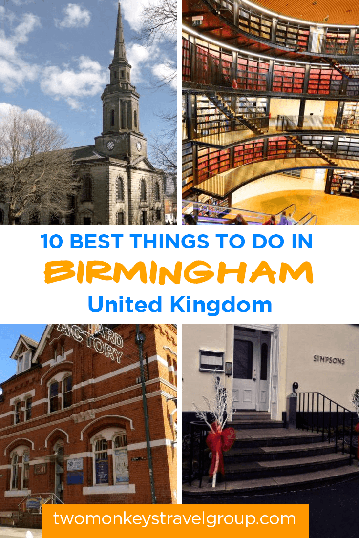 10 Best Things to Do in Birmingham, United Kingdom – Where to Go, Attractions to Visit
