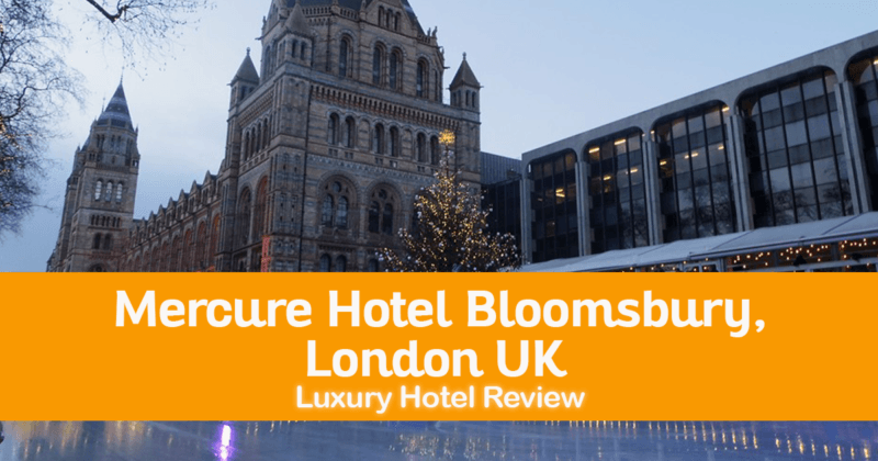 Mercure Hotel Bloomsbury : A Posh Hotel Located In The Heart Of Bloomsbury, London