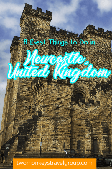 A beautiful castle at Newcastle, England