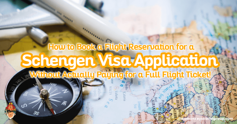 How to Book a Flight Reservation for a Schengen Visa Application Without Actually Paying for a Full Flight Ticket!