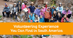 7 Types of Volunteering Experience You Can Find in South America