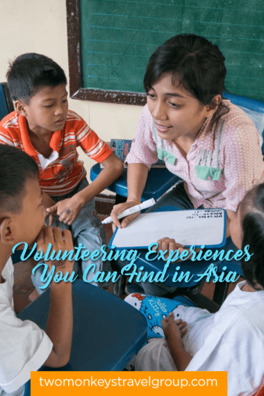 7 Types of Volunteering Experiences You Can Find in Asia