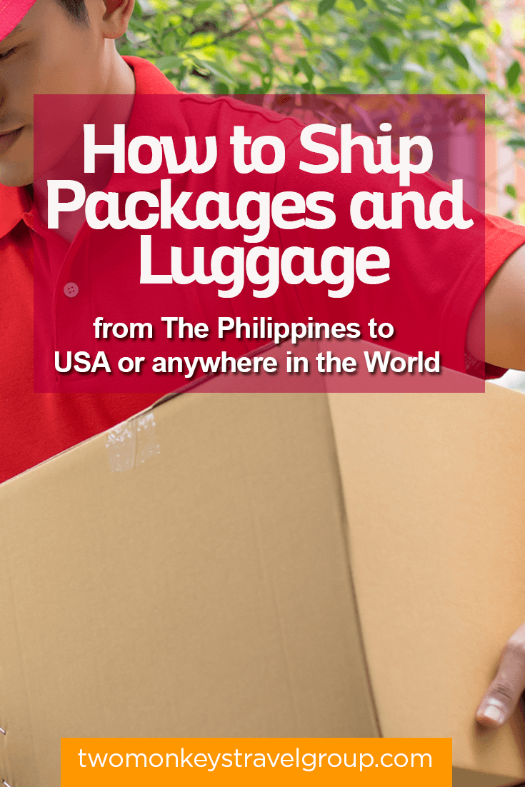 How to Ship Packages and Luggage from The Philippines to USA