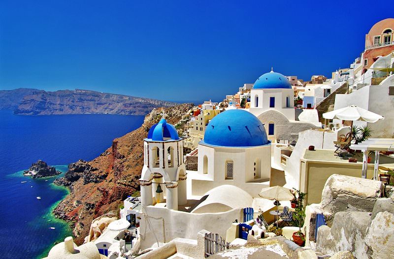 view of santorini