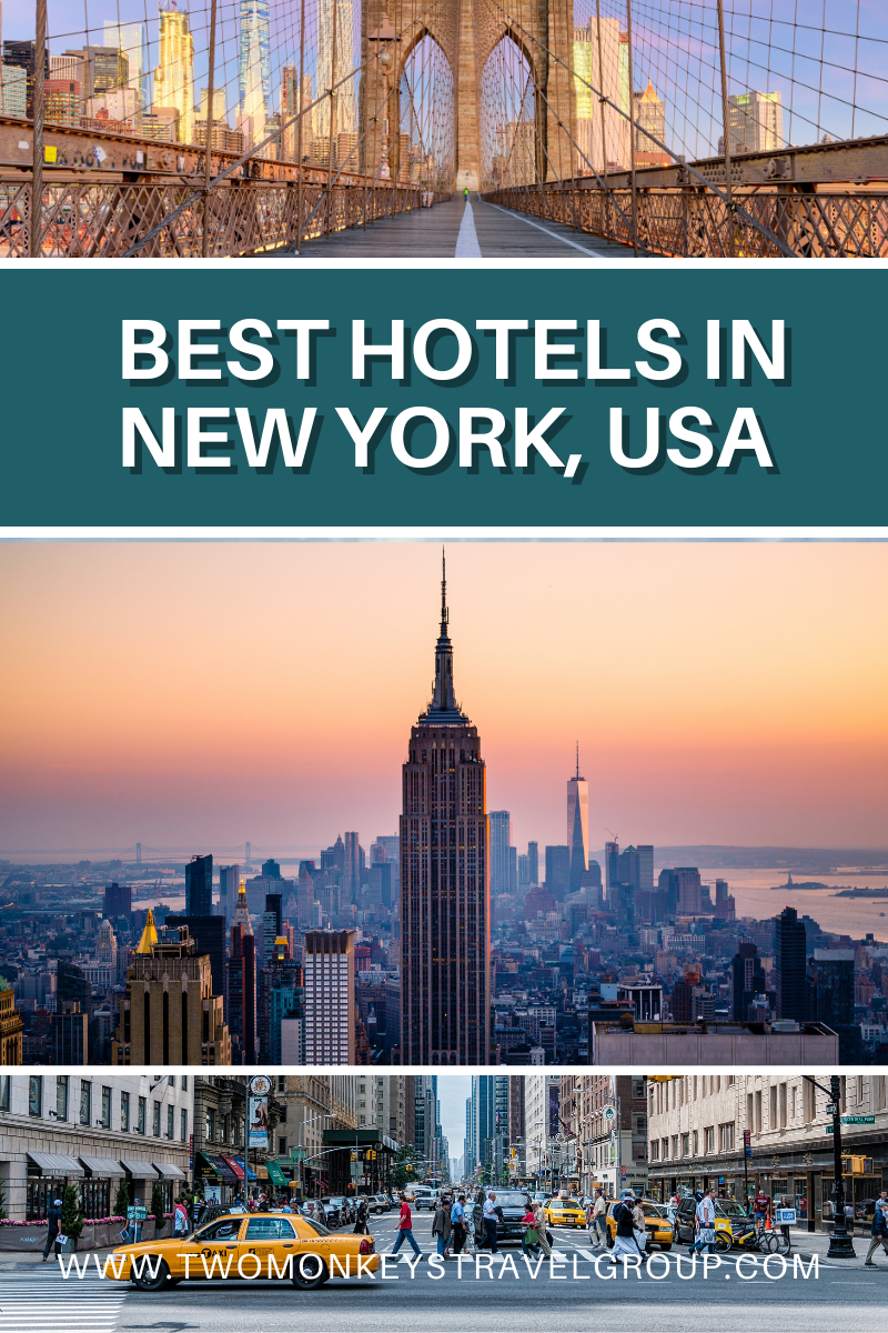Complete List of Recommended Best Hotels in New York, USA