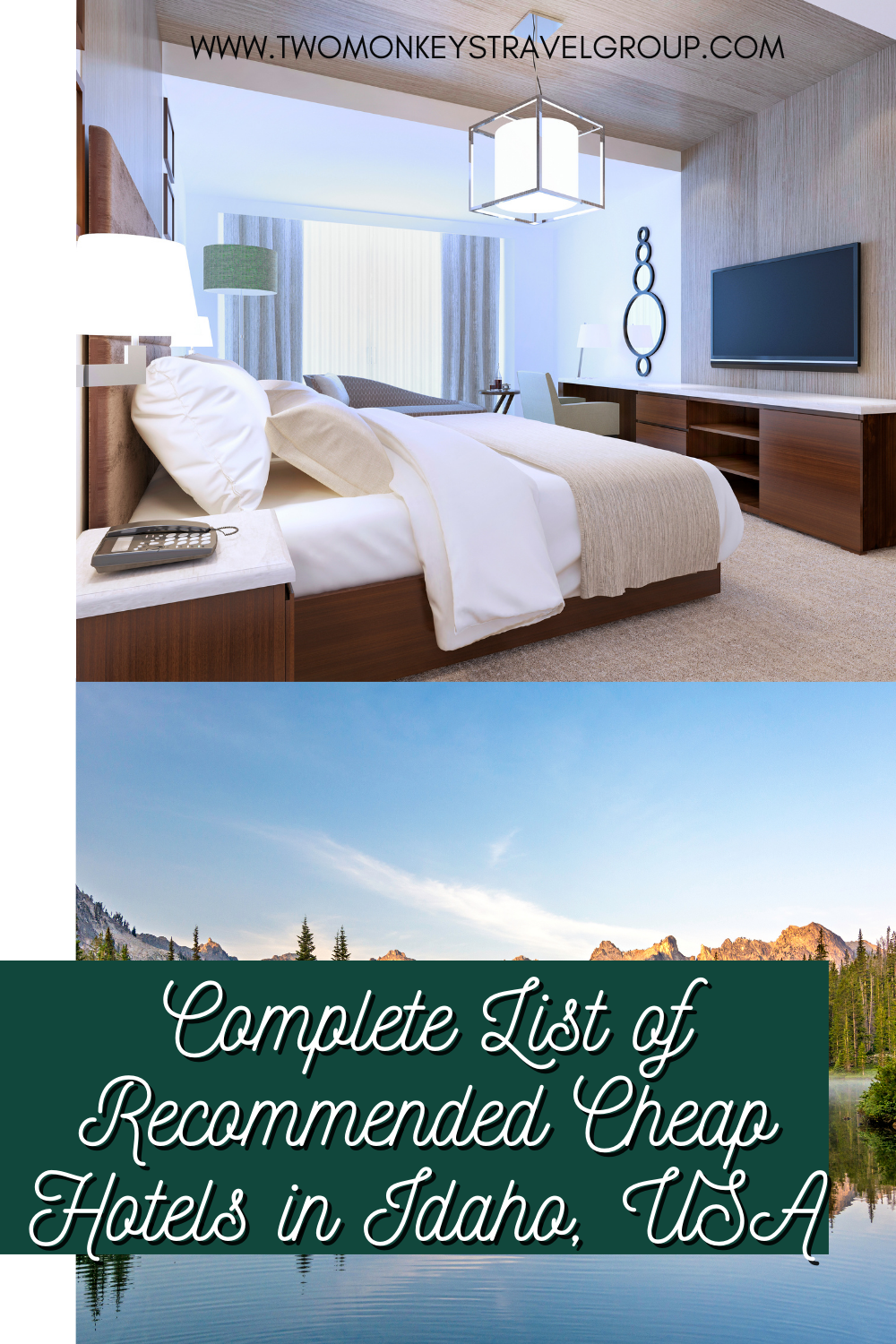 Complete List of Recommended Cheap Hotels in Idaho, USA