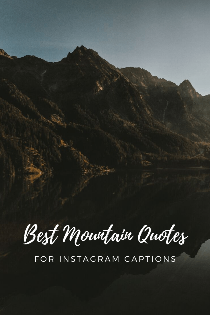 Best Mountain Quotes