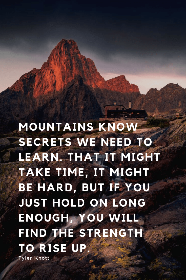 Best Mountain Quotes
