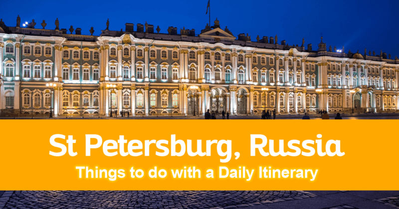 Things to do in St Petersburg, Russia