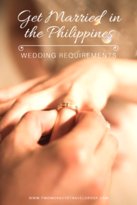 A wedding ring put into a woman's finger