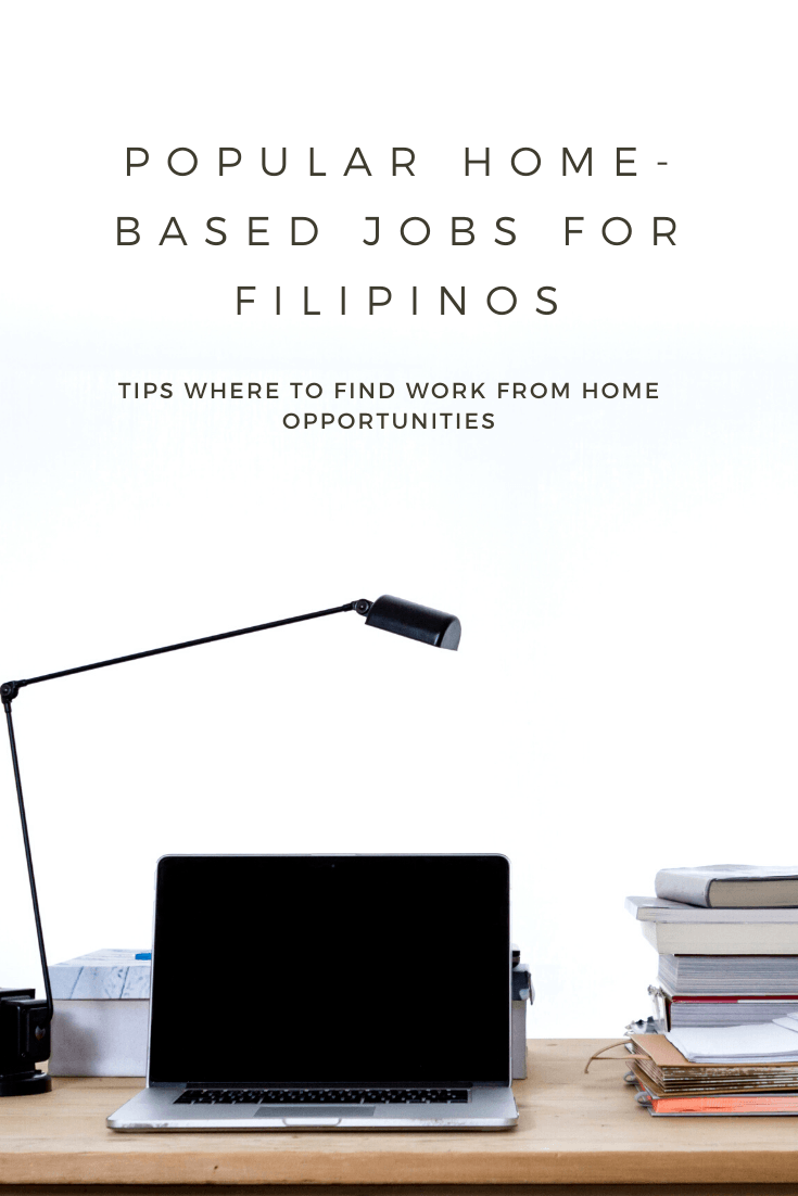 Popular Home-based Jobs for Filipinos
