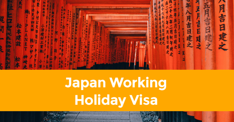 Japan Working Holiday Visa