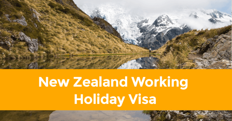 New Zealand Working Holiday Visa