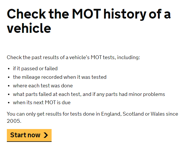 How To Check the MOT History of a Vehicle Registered in the UK