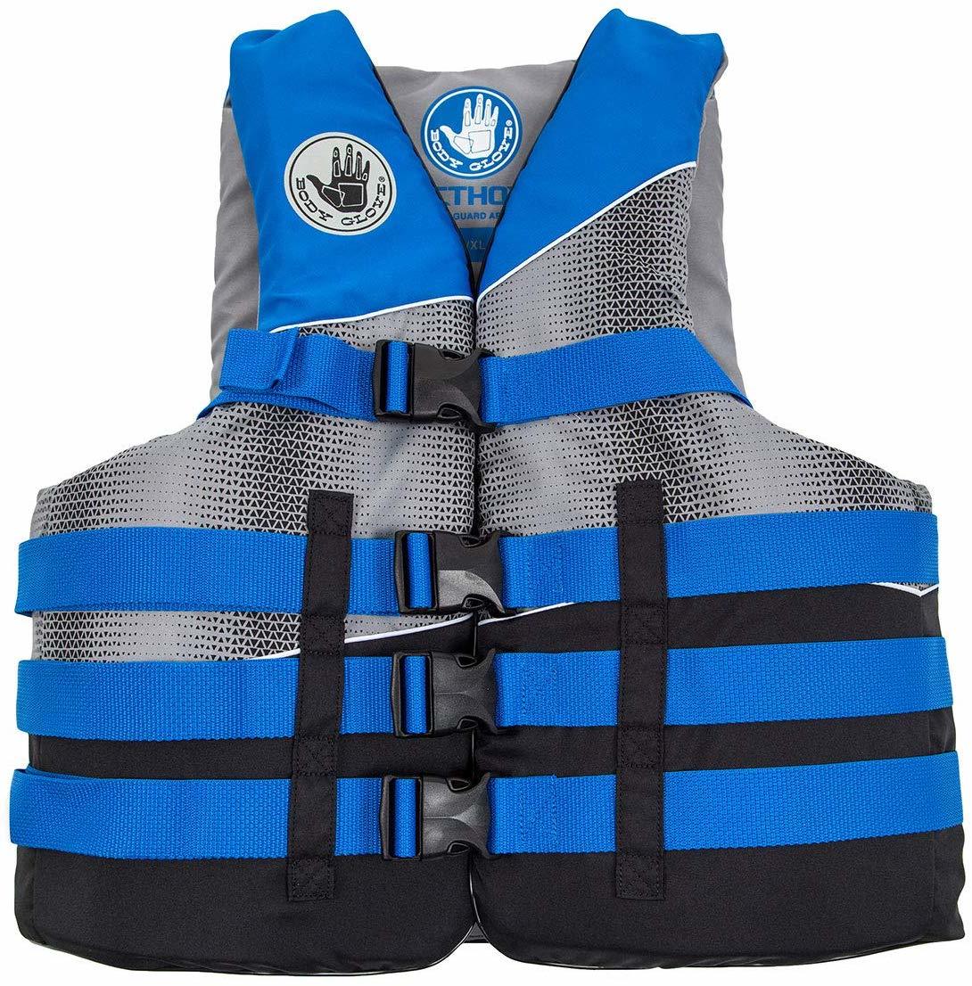New Inflatable Life Jacket Portable Adult Snorkel Protector Water Buoyancy Vests 