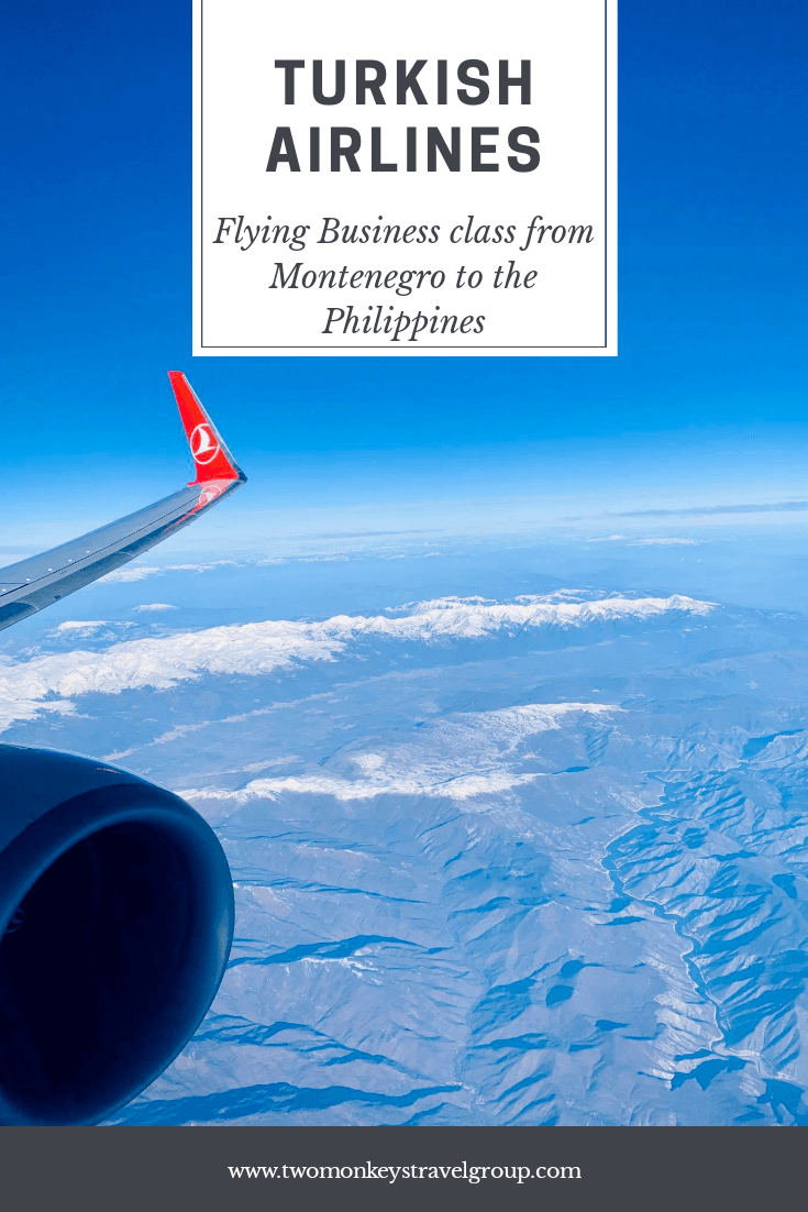 Flying Business Class from Montenegro to the Philippines with Turkish Airlines