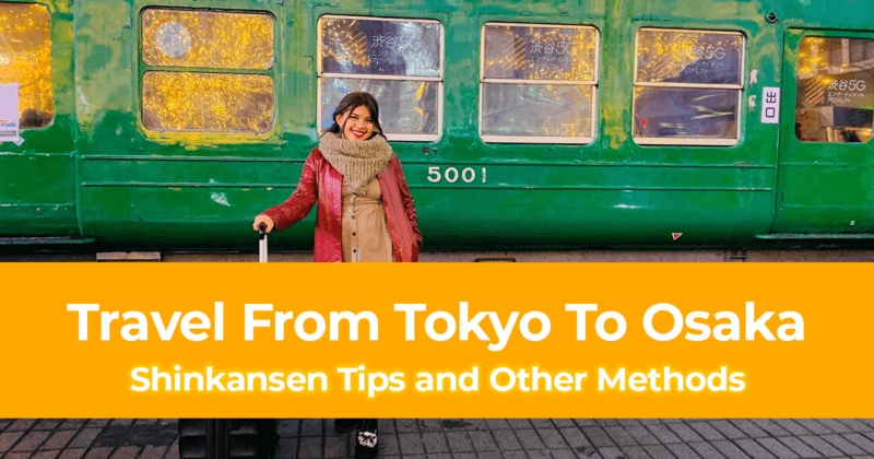 How To Travel From Tokyo To Osaka Shinkansen Tips and Other Methods